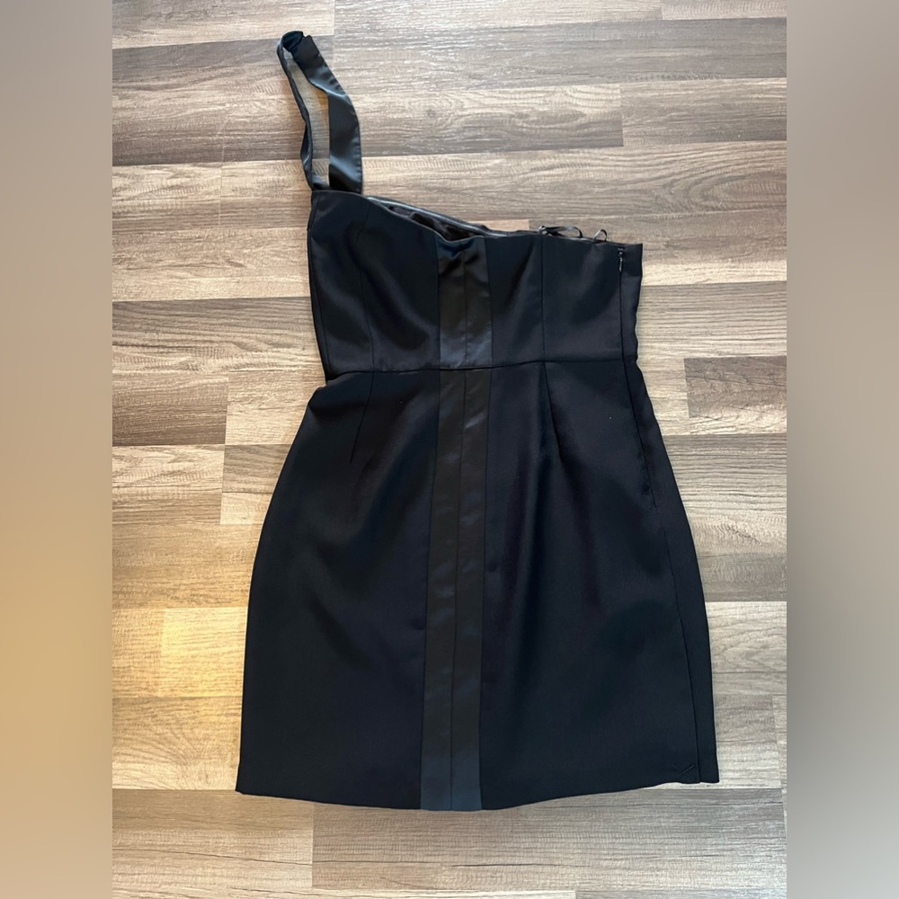 CeCe Black Halter Mini Dress - Picture 7 of 15